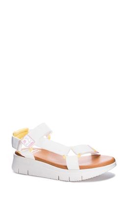 Dirty Laundry Qwest Strappy Sandal in White