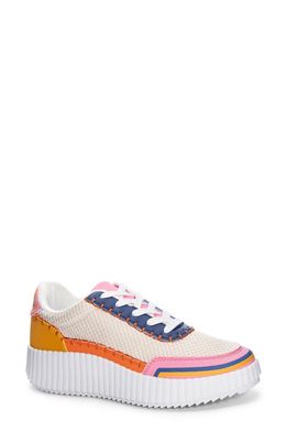 Dirty Laundry Spirited Mesh Sneaker in Pink Multi