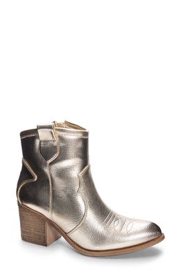 Dirty Laundry Unite Western Bootie in Gold