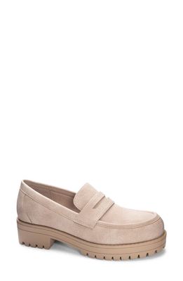 Dirty Laundry Voidz Platform Penny Loafer in Natural