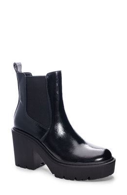 Dirty Laundry Yikes Platform Chelsea Boot in Black