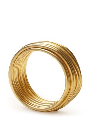DISA ALLSOPP 18kt yellow gold Spaghetti ring