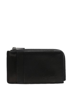 Discord Yohji Yamamoto small zip-around wallet - Black