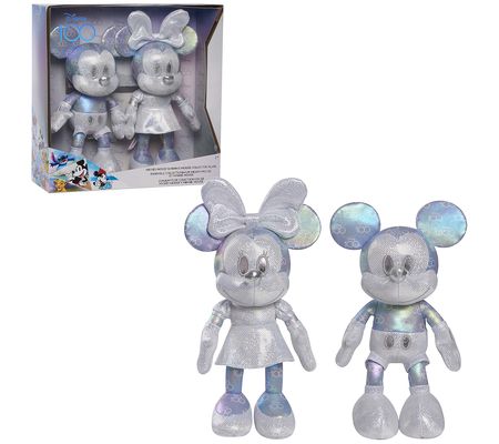 Disney 100 Mickey and Minnie Plush Collector's Set