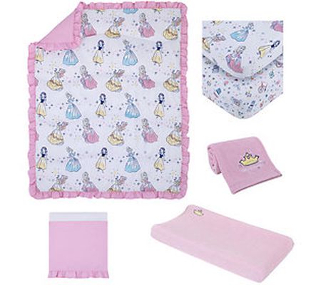 Disney Little Princess 6-pc Crib Bedding Set