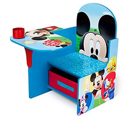 Disney Mickey Mouse Chair Desk With Storage Bin