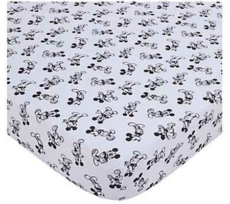 Disney Mickey Mouse Timeless Mickey Fitted Crib Sheet