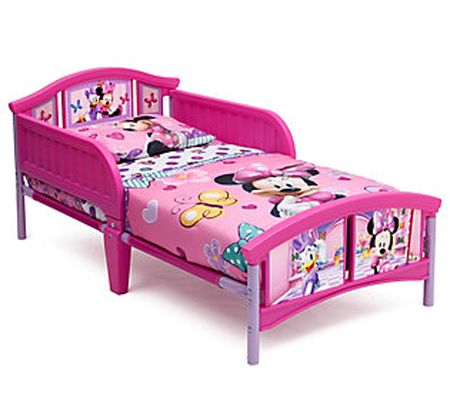 Disney Minnie Mouse Plastic Toddler Bed by Delt a Children