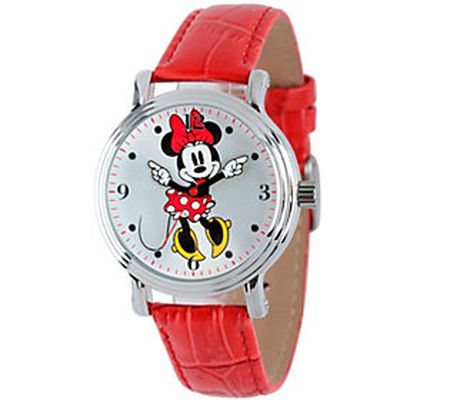 Disney Minnie Mouse Women's Vintage-Style Watch