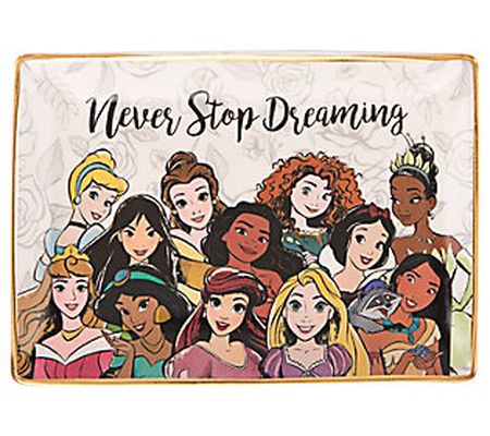 Disney Princess "Never Stop Dreaming" Trinket T ray