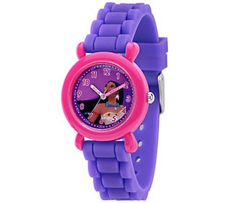 Disney Princess Pocahontas Girls' Purple Strap Watch