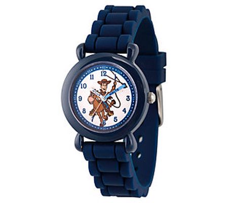 Disney Toy Story 4 Woody Boy's Blue Watch