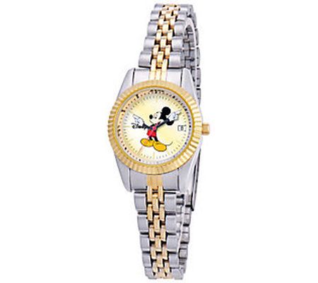 Disney Women's Mickey Two-Tone Watch