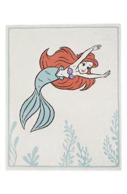 Disney x Barefoot Dreams® CozyChic&trade; The Little Mermaid Baby Blanket in Pearl Multi