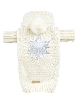 Disney's Frozen 2 Max-Bone Sequin Snowflake Dog Sweater - Size XL - Size XL