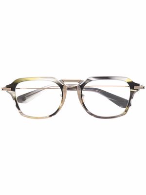 Dita Eyewear Aegeus square-frame glasses - Blue
