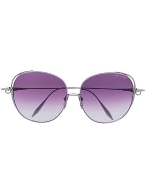 Dita Eyewear Arohz oversize round-frame sunglasses - Silver