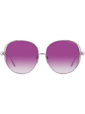 Dita Eyewear Arohz round-frame sunglasses - Silver