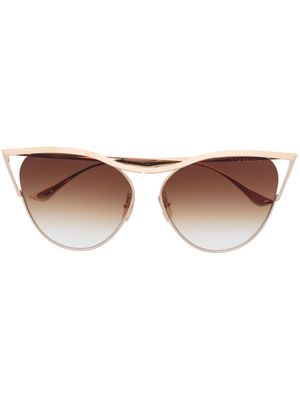 Dita Eyewear cat-eye frame sunglasses - Gold