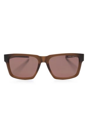 Dita Eyewear DLS-712 square-frame tinted sunglasses - Brown
