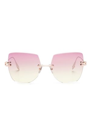 Dita Eyewear Embra titanium rimless sunglasses - Silver