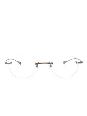 Dita Eyewear frameless titanium glasses - Brown