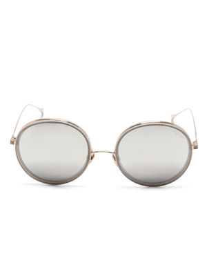 Dita Eyewear Freebird round-frame mirrored sunglasses - Grey