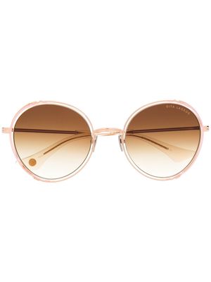 Dita Eyewear Lageos oversized sunglasses - Gold
