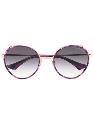 Dita Eyewear Lageos round-frame sunglasses - Gold