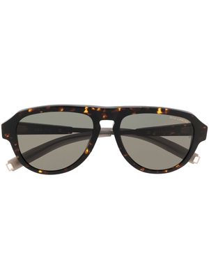 Dita Eyewear Lancier DLS706 pilot-frame sungalsses - Brown