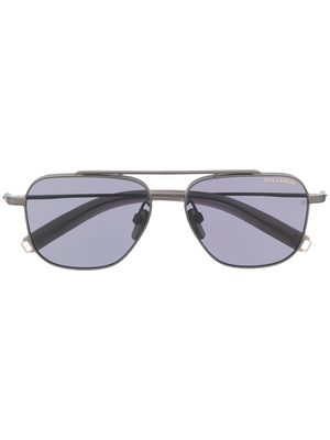 Dita Eyewear logo pilot-frame sunglasses - Black