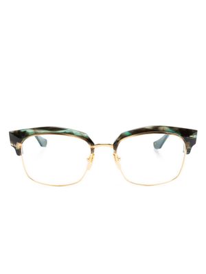 Dita Eyewear Lotova tortoiseshell cat-eye glasses - Green