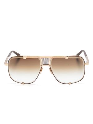 Dita Eyewear Mach Five pilot-frame sunglasses - Gold