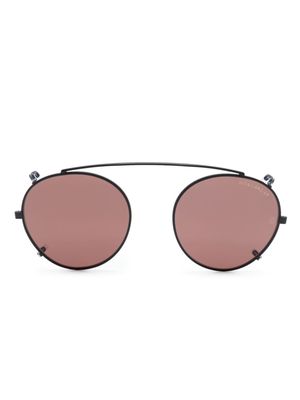 Dita Eyewear matte-effect pilot-frame sunglasses - Black