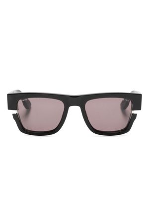 Dita Eyewear matte rectangle-frame sunglasses - Black