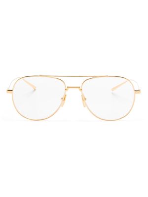 Dita Eyewear metal pilot-frame glasses - Gold