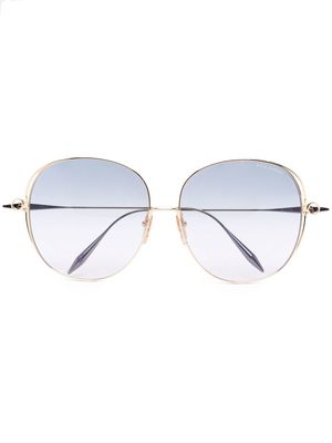 Dita Eyewear oversized frame sunglasses - Gold