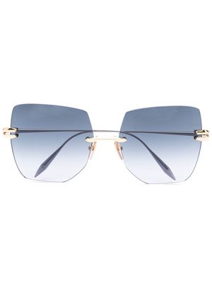 Dita Eyewear oversized-frame sunglasses - Grey
