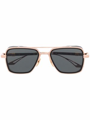 Dita Eyewear oversized square-frame sunglasses - Gold