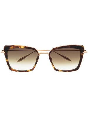 Dita Eyewear Perplexer square-frame sunglasses - Brown