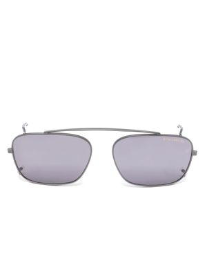 Dita Eyewear pilot-frame clip-on lenses - Grey