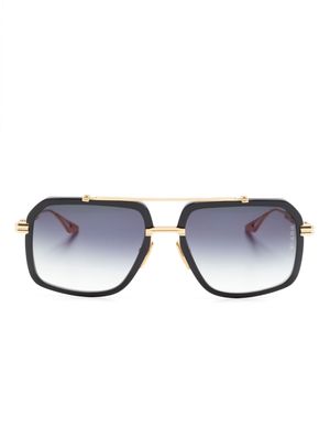 Dita Eyewear pilot-frame gradient sunglasses - Black