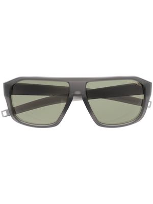 Dita Eyewear pilot-frame logo sunglasses - Grey