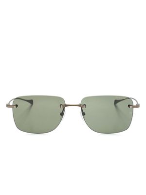 Dita Eyewear rimless square-frame sunglasses - Grey