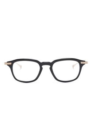 Dita Eyewear square-frame logo-print glasses - Black