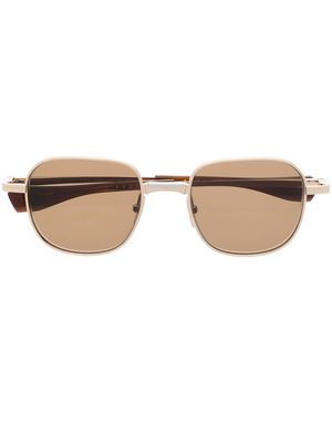 Dita Eyewear square-frame sunglasses - Gold