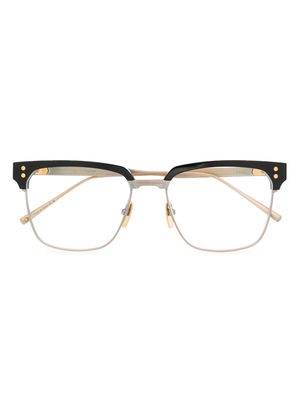 Dita Eyewear square-framed glasses - Gold