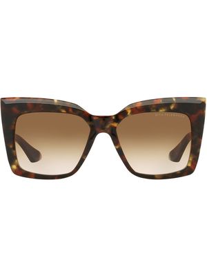 Dita Eyewear Telemaker square-frame sunglasses - Brown