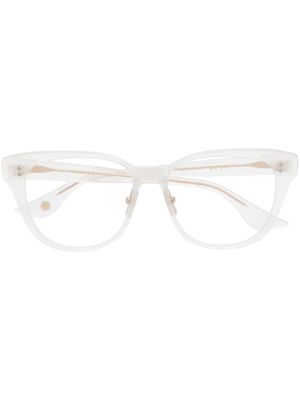 Dita Eyewear transparent-effect glasses - White