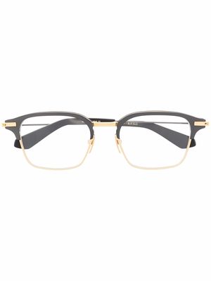 Dita Eyewear two-tone square-frame glasses - Black